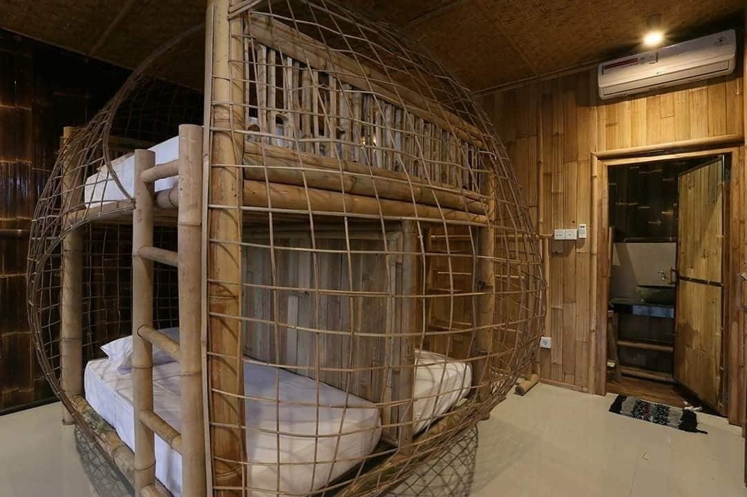 Lodtunduh Luxury Bamboo Hostel מראה חיצוני תמונה